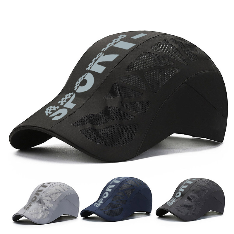 Aquatic Sports Hat - Mannen Vizieren Zomer Sneldrogende Waterdichte Snapback