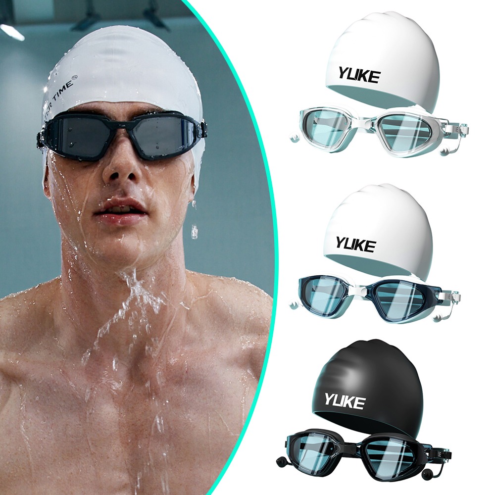Aquatic Sports Hat - Professionele Zwembril Cap HD Waterdicht Anti