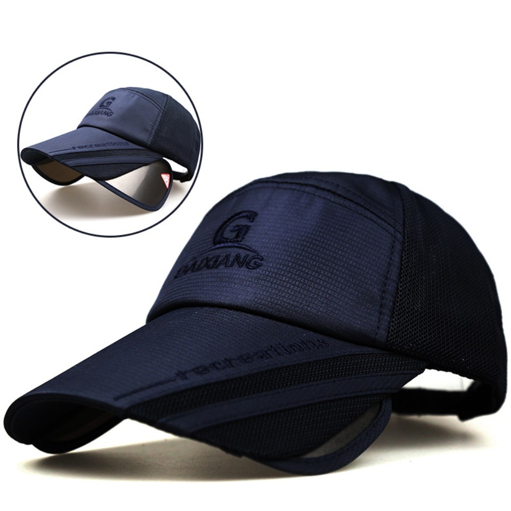 Aquatic Sports Hat - Mesh ademende, rekbare hoed met brede