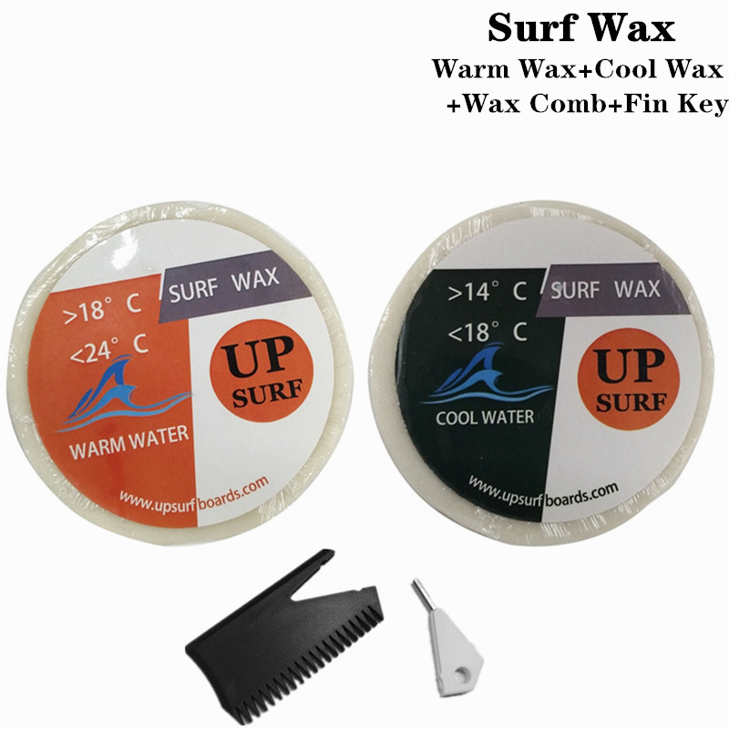 2 stuks antislip surfwas + was - Surfboard Wax Tropical recensie en prijs